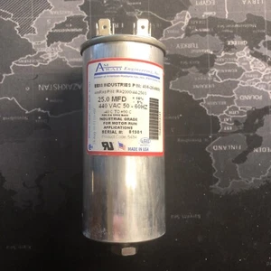 25 MFD 440 VAC 50-60 HZ - Industrial Grade Motor Run Capacitor - RA2000/44-2565 - Bild 1 von 6