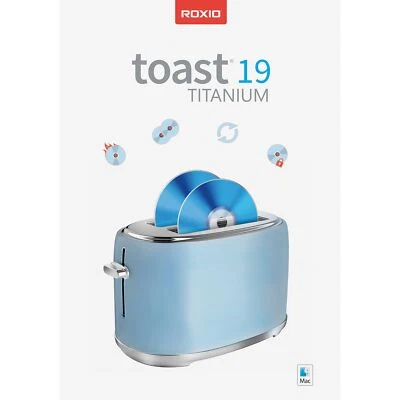 Roxio Toast 19 Titanium *UPGRADE* DEUTSCH / ML *MAC* (ESD) / KEY - Bild 1 von 4