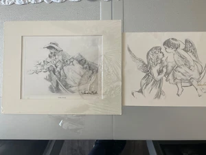 Sunday Morning litho w/bonus Kissing Angels by Sandra Kuck - Picture 1 of 6