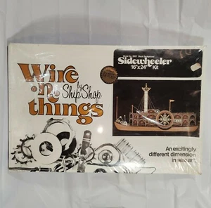 Ship Shop Wire N' Things Sidewheeler Model Kit 2601 Vintage - Picture 1 of 6