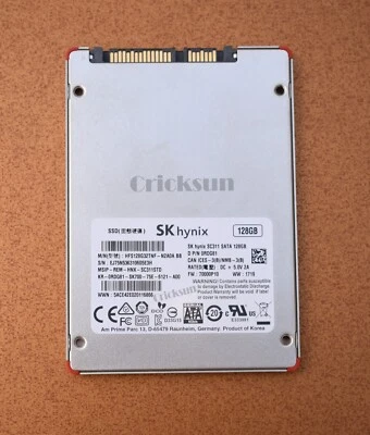 Unidad de estado sólido SSD interna SK hynix SC311 SATA 128 GB SSD formateada NTFS 2,5" Foto 1 de 3