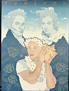 Original David Lance Goines Poster (#149) PUNAHOU SCHOOL: - Bild 1 von 16