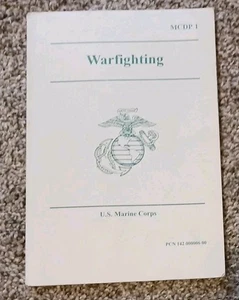 Marine Corps Doctrinal Publication MCDP 1 Warfighting 20 June 1997 Book - Picture 1 of 6