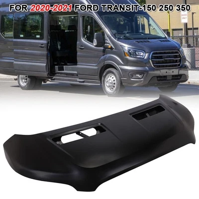 FO1230340 New Replacement Hood Panel Fits 2020 2021 2022 2023 2024 Ford Transit Foto 1 de 4