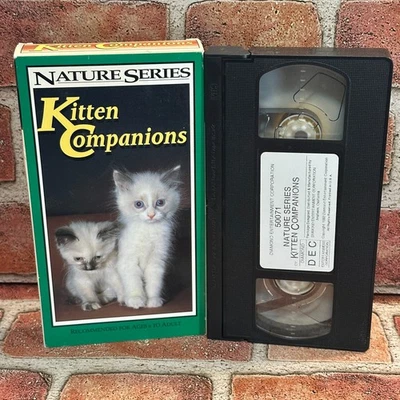 Kitten Companions VHS Used Nature Series Diamond Entertainment Cat Video - Image 1 of 3