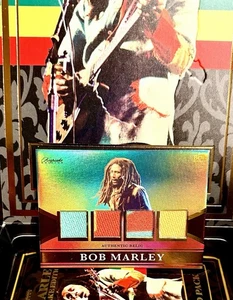 Bob Marley Quad Relic /50 Authentic Memorabilia 4-Color Patch 🔥 Legend - Bild 1 von 2