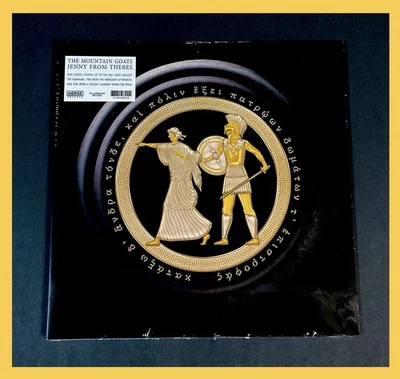 The Mountain Goats - Jenny From Thebes LP On Vinyl w/Poster Indie Folk Rock Foto 1 de 4
