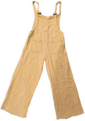 Mono Billabong s/p ch amarillo mostaza sin mangas recortado Foto 1 de 4