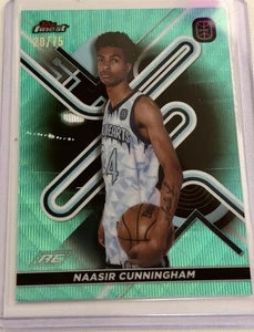 2022-23 Topps Finest OTE Overtime Elite Naasir Cunningham #46 Refractor (RC) /75 - Bild 1 von 2