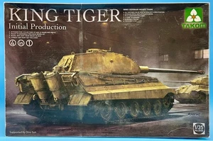 Takom 1/35 2096 WWII German Heavy Tank King Tiger Initial production Complete - Picture 1 of 2