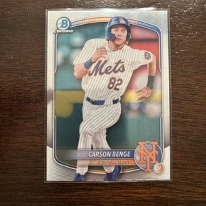 Bowman #BCP-108 2025 Carson Benge Chrome Prospects - Imagen 1 de 2