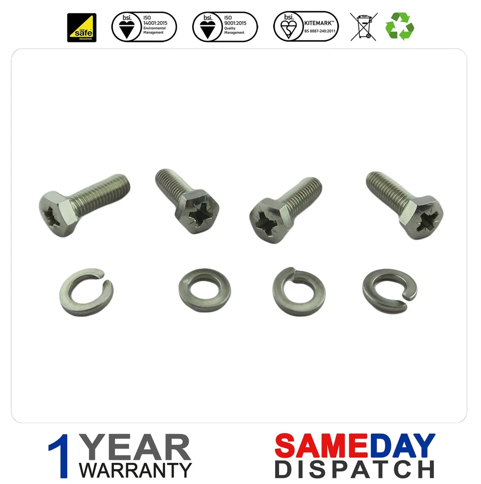 BAXI 12 15 18 24 30 ERP IE SCHRAUBENSATZ M5 X 15 MM SS SECHSKANT 247173