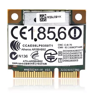 Atheros AR9280 PCI-Express AR5BHB92 for Linux Hackintosh Win10 WiFi Network Card - Picture 1 of 5