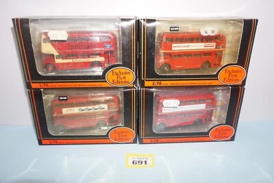 EFE EXCLUSIVE FIRST EDITIONS 1/76 Job Lot of 4 X Buses Boxed - Image 1 of 4
