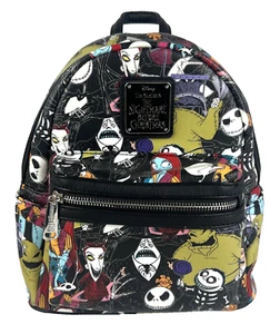 Loungefly Backpack Disney Tim Burton's Nightmare Before Christmas Vintage (G) - Picture 1 of 11