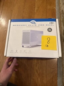 OWC 8TB RAID ~ Mercury Elite Pro Dual ~ USB 3.1 Memory - Picture 1 of 4