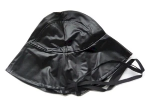 PVC Plastik Hut Regenhut Südwester Southwester Unisex Schwarz matt HW02 BKM1 M - Bild 1 von 2