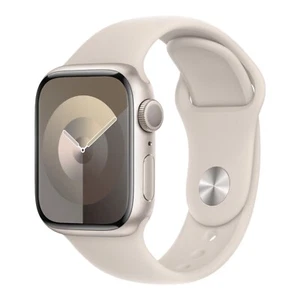Apple Watch Series 9 41mm Aluminiumgehäuse-Starlight (M/L) - Open Box - Bild 1 von 1