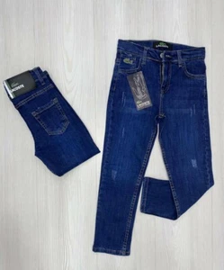 LACOSTE BOYS JEAN STRAIGHT LEG SLIM FIT (BRAND NEW) - Picture 1 of 1