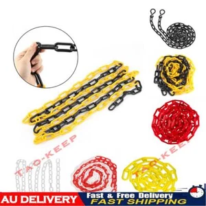 6mm 8mm 1-25M Plastic Chain Plastic Barrier Chain Safety Chainsaw Sharpening - Picture 1 of 18