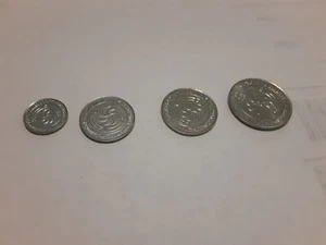 Republic of Georgia Four(4) Tetri Coin Lot 1-5-10-20 1993 UNC - Picture 1 of 2