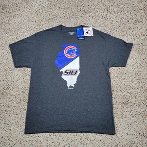 Chicago Cubs Shirt Men Large Gray Champion Baseball MLB Adult NEW A3 - Picture 1 of 9