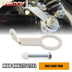Steel Axle Lock Tool For Harley Softail FLST Dyna Touring Sportster XL 2002-2017 - Bild 1 von 9