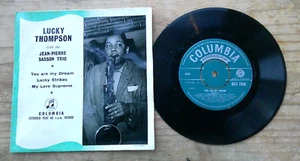LUCKY THOMPSON / JEAN-PIERRE SASSON TRIO ""YOU ARE MY DREAM"" EP - Bild 1 von 2