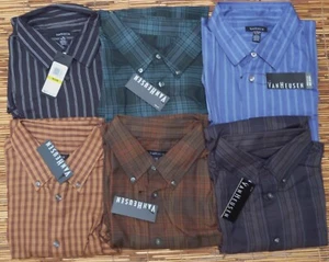 VAN HEUSEN MENS PREMIUM COTTON/POLY LONG SLEEVE CASUAL SHIRTS YOUR PICK LIST $54 - Picture 1 of 21