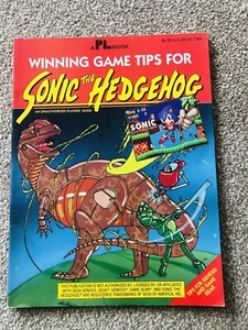 Sega Sonic The Hedgehog Winning Tips Book - Picture 1 of 5