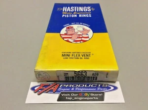 Jeep AMC Buick Pontiac 151 Cubic Inch 4 Cyl Piston Ring Set Hastings 2M5663020 - Picture 1 of 3
