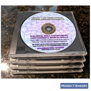 4 CDs WICCA MAGIC Spell Casting Magick Witch Occult Pagan WICCAN MIND TRAINING - Picture 1 of 1