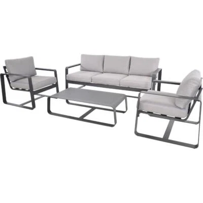 Belezza Loungeset Aluminium Anthrazit - Bild 1 von 4