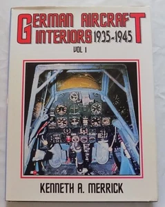 WW2 German Luftwaffe Aircraft Interiors 1935-1945 Vol 1 Reference Book Airplane - Picture 1 of 7