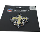 New NFL New Orleans Saints Auto Car Truck Heavy Duty Metal Color Emblem