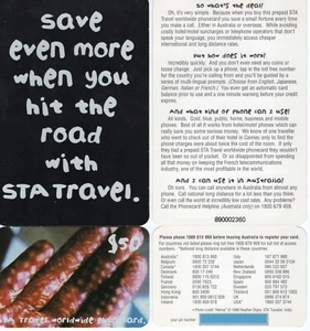 PHONECARD $50 STAR TRAVEL WORLDWIDE MINT RARE - Foto 1 di 1