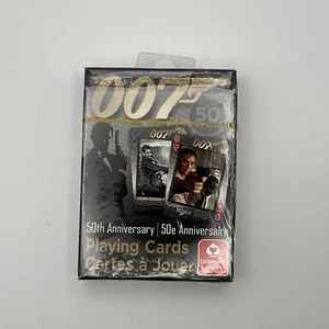 James Bond 007 50th Anniversary Playing Cards (Images 22 Films) Brand New Sealed - Picture 1 of 6