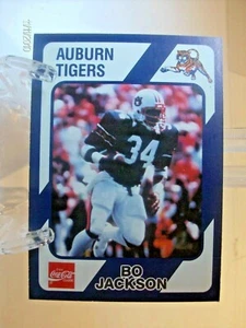 Bo Jackson, No. 39, Auburn Tigers Coca Cola Trading Card, Heisman Trophy Winner! - Picture 1 of 3