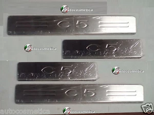 Protezione soglia porte laterali battitacchi acciaio per Citroen C5 2008-2016 - Foto 1 di 1
