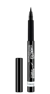 Rimmel London Scandaleyes Thick & Thin Eyeliner, Waterproof, 001, Black, 0.04oz - Picture 1 of 7