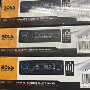 Neu im Karton Boss Audio Systems 650UA im Armaturenbrett MP3-kompatibel CD AM/FM mit Fernbedienung - Bild 1 von 1