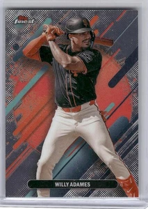 2025 Finest Willy Adames #257 San Francisco Giants Topps Rare - Picture 1 of 2