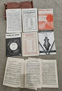 Antique Sheet Music Lot In The Mood Our Director - Picture 1 of 4