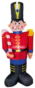 Raraion - Soldado de juguete inflable con bastón de caramelo, 1,8 m - Imagen 1 de 2