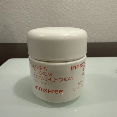 Крем для лица INNISFREE Cherry Blossom Glow Jelly 1,69 жидк. унции/50 мл яркий - Изображение 1 из 4
