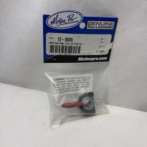 Motion Pro Inline Fuel Valve, Fits 1/4" Fuel Line - 12-0035. New - Picture 1 of 4