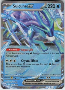 Holo Foil Suicune ex 010/034 Classic Collection Trading Card Game Classic NM - Picture 1 of 1