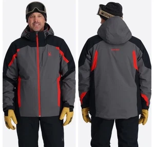 Größe S Spyder Guardian Ski Schnee Jacke Mantel in schwarz - Bild 1 von 6