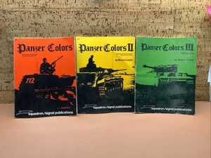 Lot Of 3 PanzerColors Camouflage of the German Panzer Forces 39-45 -Bruce Culver - Picture 1 of 9