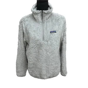 Patagonia maglione donna Los Gatos manica lunga pile 1/4 zip taglia small - Foto 1 di 9